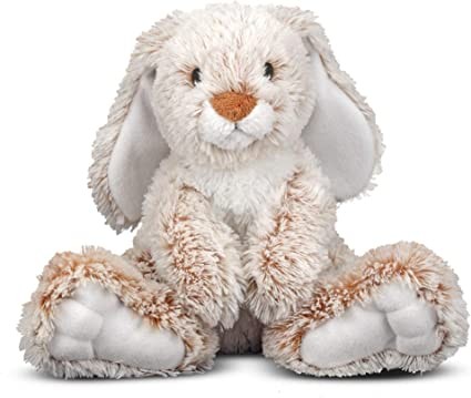 Melissa & Doug Cave Rabbit Stuffed Animal (9")
