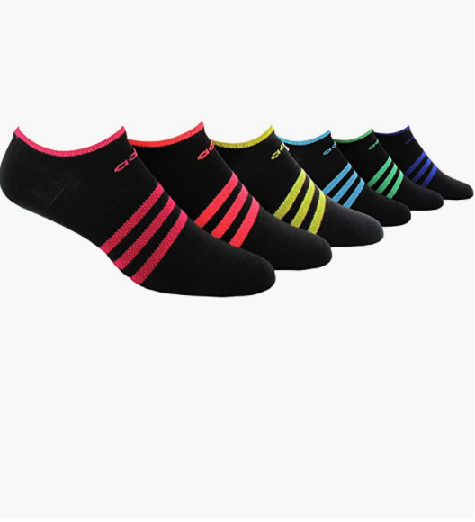 adidas womens Superlite No Show Socks (6-pair) - 2020
